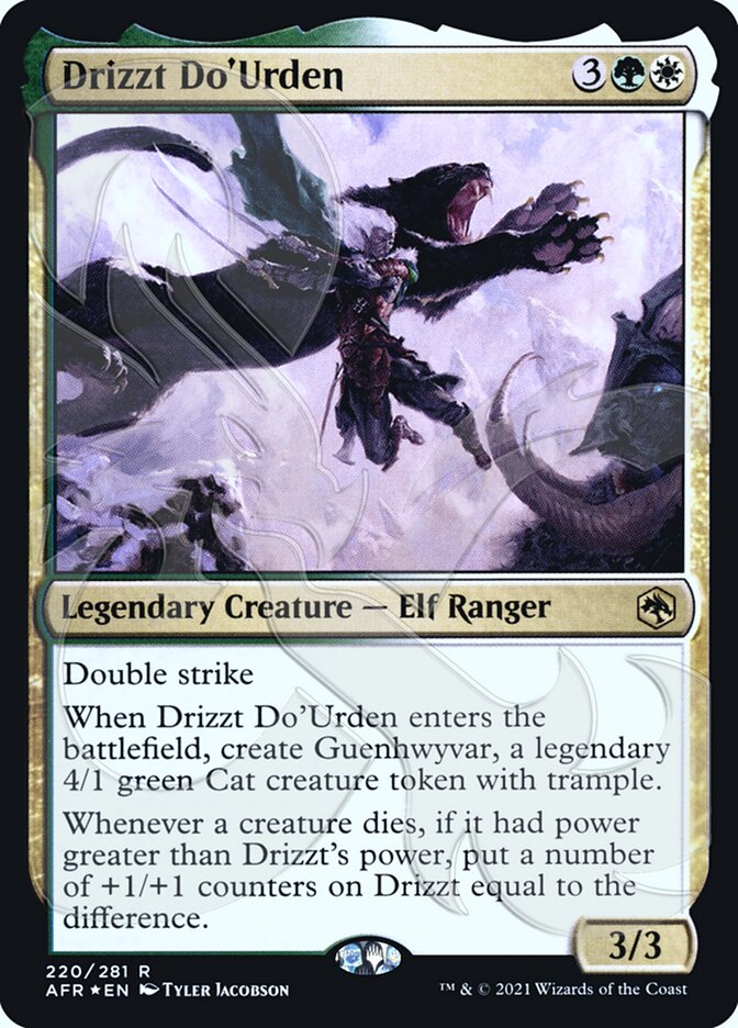 Drizzt Do'Urden (Ampersand Promo) [Dungeons & Dragons: Adventures in the Forgotten Realms Promos] | Rook's Games and More