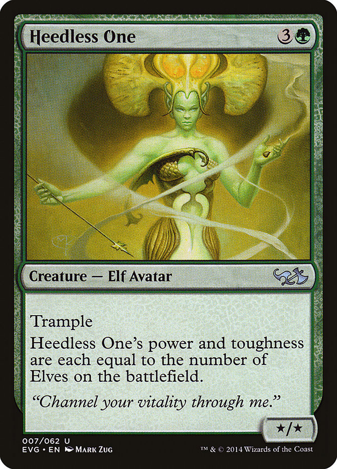 Heedless One (Elves vs. Goblins) [Duel Decks Anthology] | Rook's Games and More