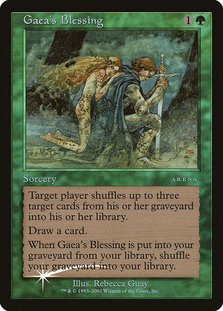 Gaea's Blessing [Arena League 2001] | Rook's Games and More