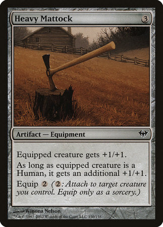 Heavy Mattock [Dark Ascension] | Rook's Games and More