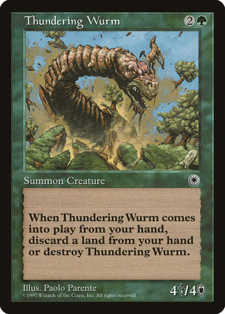 Thundering Wurm [Portal] | Rook's Games and More