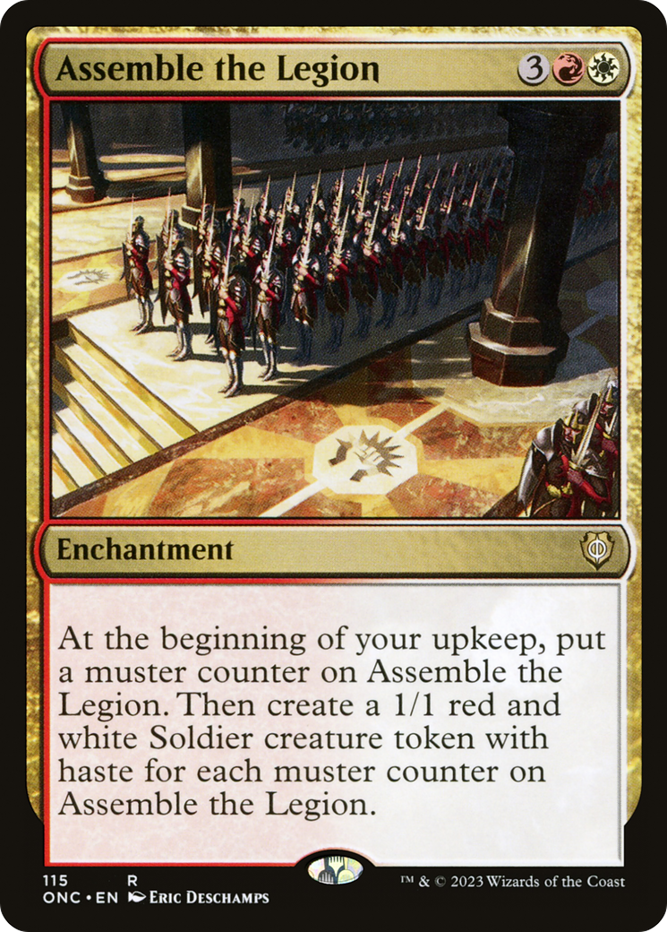 Assemble the Legion [Phyrexia: All Will Be One Commander] | Rook's Games and More