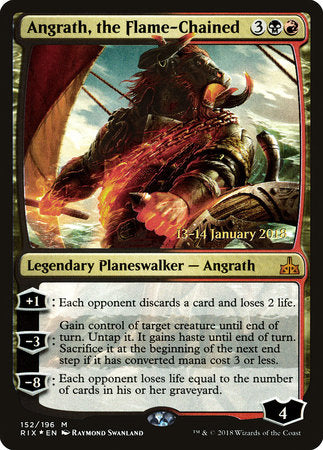 Angrath, the Flame-Chained [Rivals of Ixalan Promos] | Rook's Games and More