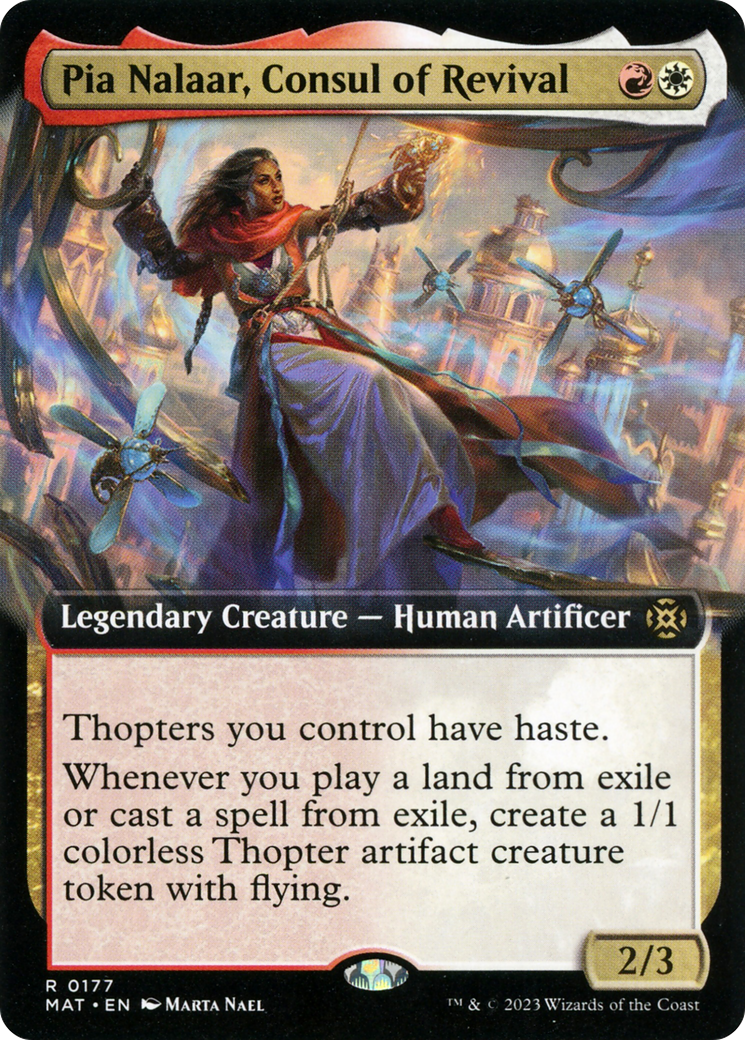 Pia Nalaar, Consul of Revival (Extended Art) [March of the Machine: The Aftermath] | Rook's Games and More