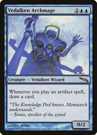 Vedalken Archmage [Mirrodin] | Rook's Games and More