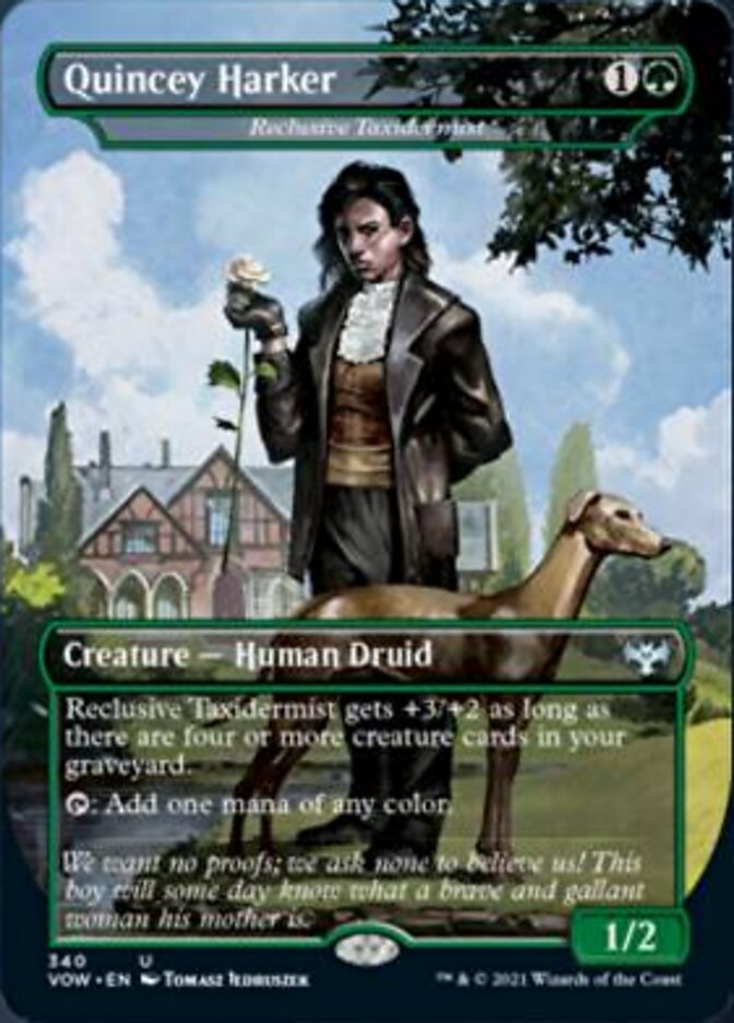 Reclusive Taxidermist - Quincey Harker [Innistrad: Crimson Vow] | Rook's Games and More