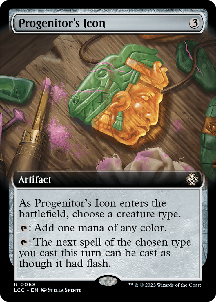 Progenitor's Icon (Extended Art) [The Lost Caverns of Ixalan Commander] | Rook's Games and More