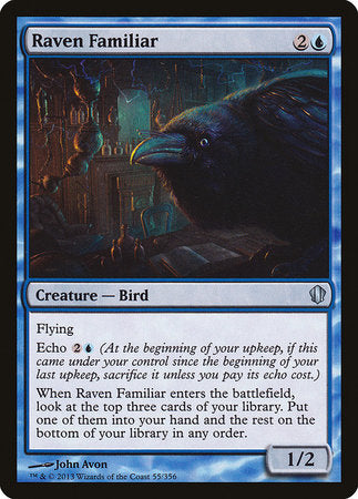 Raven Familiar [Commander 2013] | Rook's Games and More