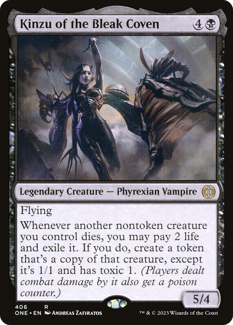 Kinzu of the Bleak Coven [Phyrexia: All Will Be One] | Rook's Games and More