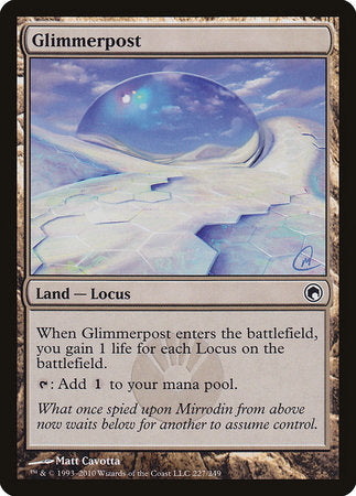 Glimmerpost [Scars of Mirrodin] | Rook's Games and More
