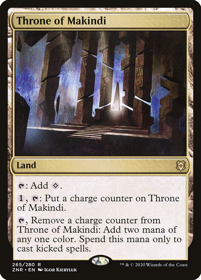 Throne of Makindi [Zendikar Rising] | Rook's Games and More