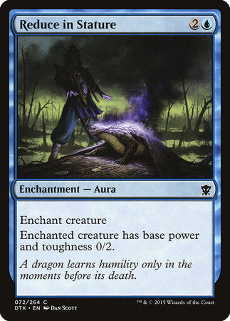 Reduce in Stature [Dragons of Tarkir] | Rook's Games and More