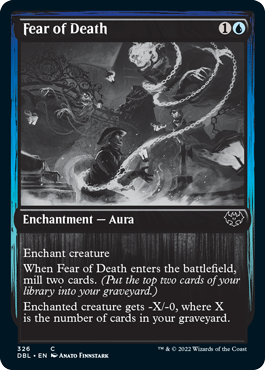 Fear of Death [Innistrad: Double Feature] | Rook's Games and More