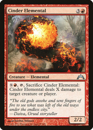 Cinder Elemental [Gatecrash] | Rook's Games and More