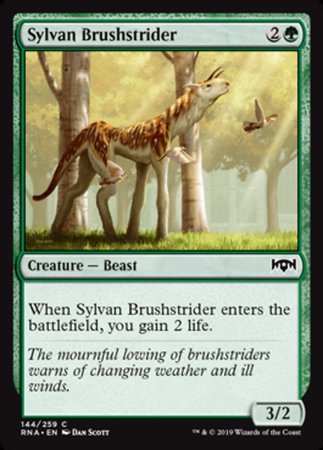 Sylvan Brushstrider [Ravnica Allegiance] | Rook's Games and More