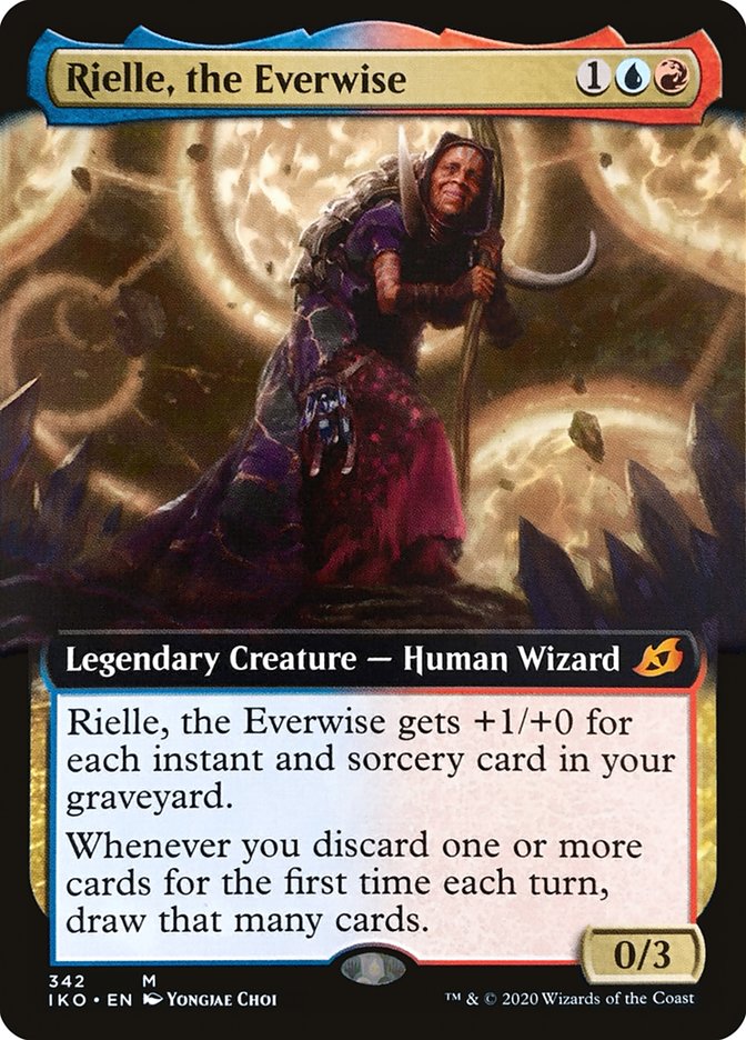 Rielle, the Everwise (Extended Art) [Ikoria: Lair of Behemoths] | Rook's Games and More