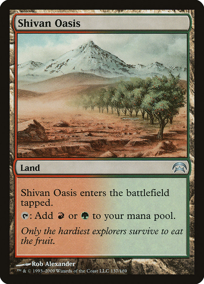 Shivan Oasis [Planechase] | Rook's Games and More