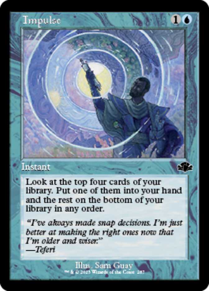 Impulse (Retro) [Dominaria Remastered] | Rook's Games and More