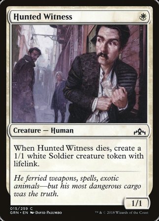 Hunted Witness [Guilds of Ravnica] | Rook's Games and More