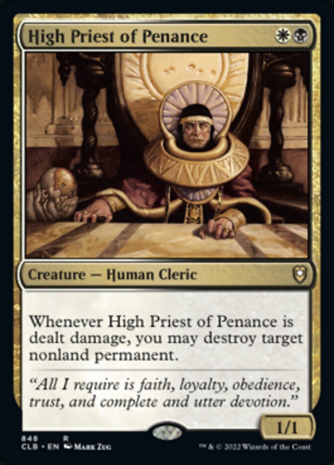 High Priest of Penance [Commander Legends: Battle for Baldur's Gate] | Rook's Games and More