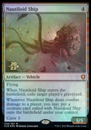 Nautiloid Ship [Commander Legends: Battle for Baldur's Gate Prerelease Promos] | Rook's Games and More