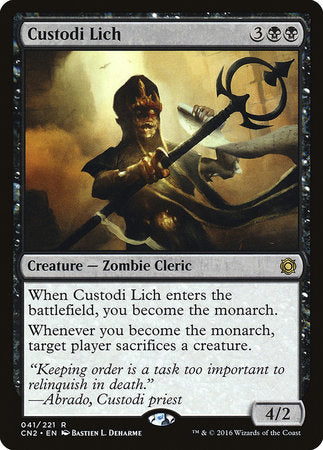 Custodi Lich [Conspiracy: Take the Crown] | Rook's Games and More