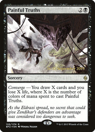 Painful Truths [Battle for Zendikar Promos] | Rook's Games and More
