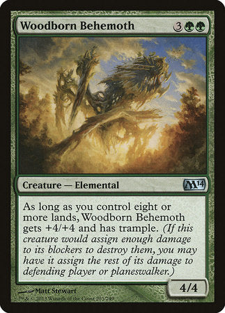 Woodborn Behemoth [Magic 2014] | Rook's Games and More