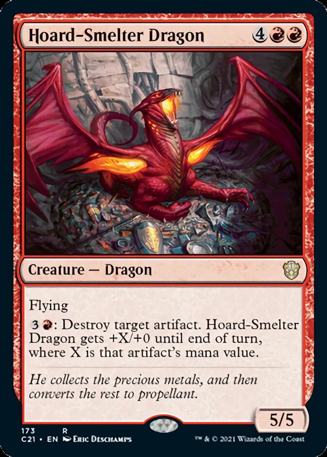 Hoard-Smelter Dragon [Commander 2021] | Rook's Games and More