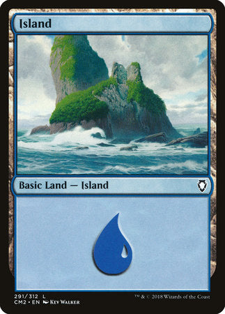 Island (291) [Commander Anthology Volume II] | Rook's Games and More