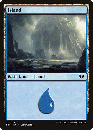 Island (327) [Commander 2015] | Rook's Games and More