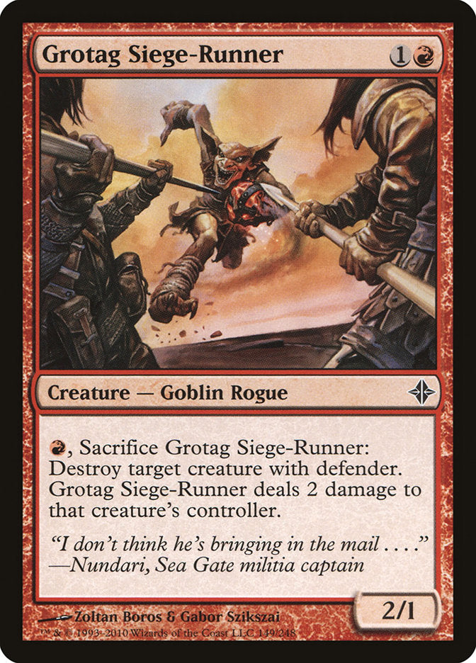 Grotag Siege-Runner [Rise of the Eldrazi] | Rook's Games and More