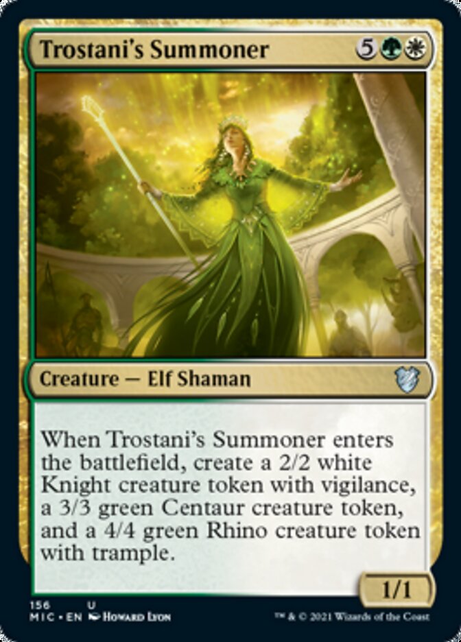 Trostani's Summoner [Innistrad: Midnight Hunt Commander] | Rook's Games and More