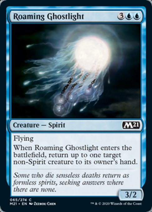 Roaming Ghostlight [Core Set 2021] | Rook's Games and More