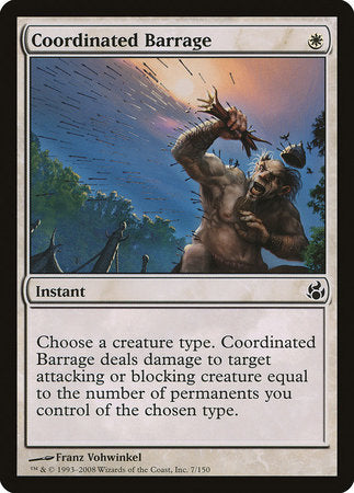 Coordinated Barrage [Morningtide] | Rook's Games and More
