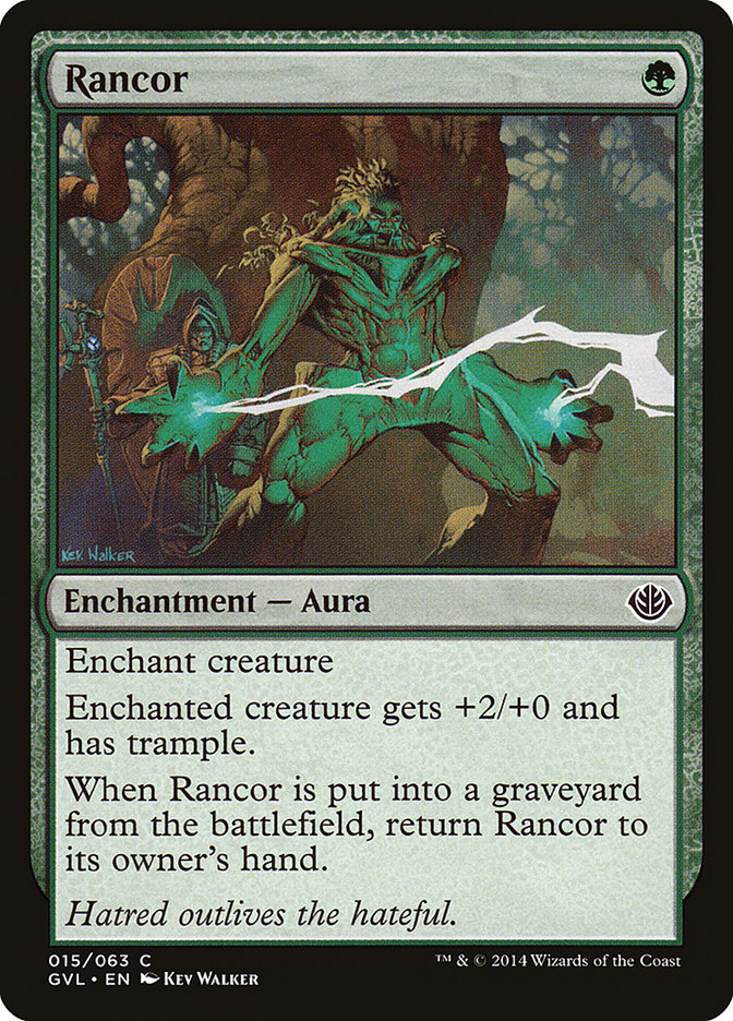 Rancor (Garruk vs. Liliana) [Duel Decks Anthology] | Rook's Games and More