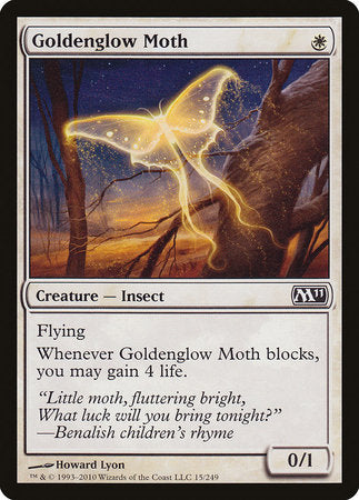 Goldenglow Moth [Magic 2011] | Rook's Games and More