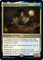 Stenn, Paranoid Partisan [Dominaria United Prerelease Promos]