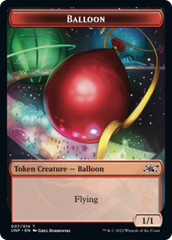 Squirrel // Balloon Double-sided Token [Unfinity Tokens] | Rook's Games and More
