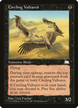 Circling Vultures [Weatherlight] | Rook's Games and More