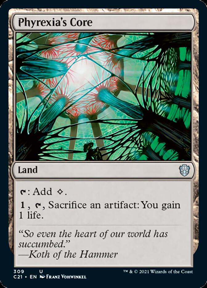 Phyrexia's Core [Commander 2021] | Rook's Games and More