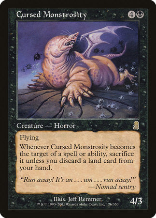 Cursed Monstrosity [Odyssey] | Rook's Games and More