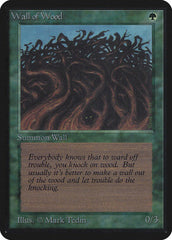 Wall of Wood [Limited Edition Alpha]