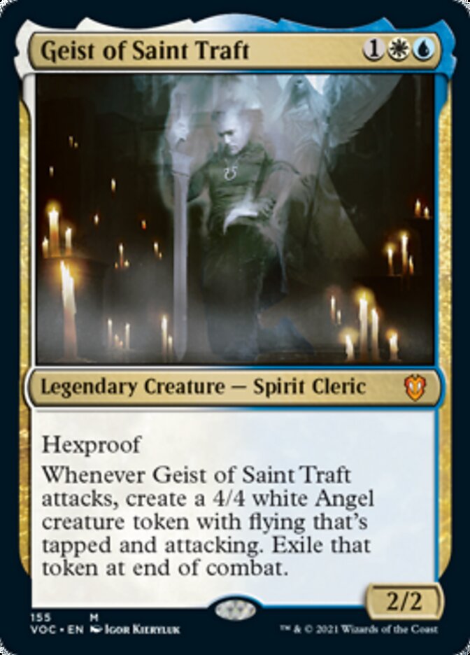 Geist of Saint Traft [Innistrad: Crimson Vow Commander] | Rook's Games and More
