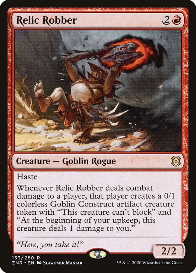 Relic Robber [Zendikar Rising] | Rook's Games and More