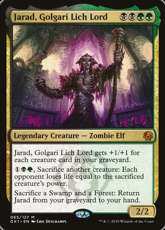Jarad, Golgari Lich Lord [GRN Guild Kit] | Rook's Games and More
