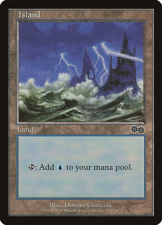 Island (335) [Urza's Saga] | Rook's Games and More