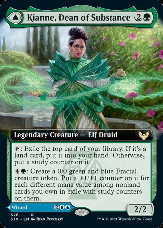 Kianne, Dean of Substance // Imbraham, Dean of Theory (Extended) [Strixhaven: School of Mages] | Rook's Games and More
