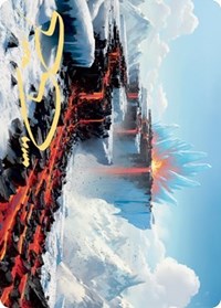 Surtland Frostpyre Art Card (Gold-Stamped Signature) [Kaldheim: Art Series] | Rook's Games and More