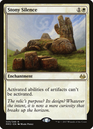 Stony Silence [Modern Masters 2017] | Rook's Games and More